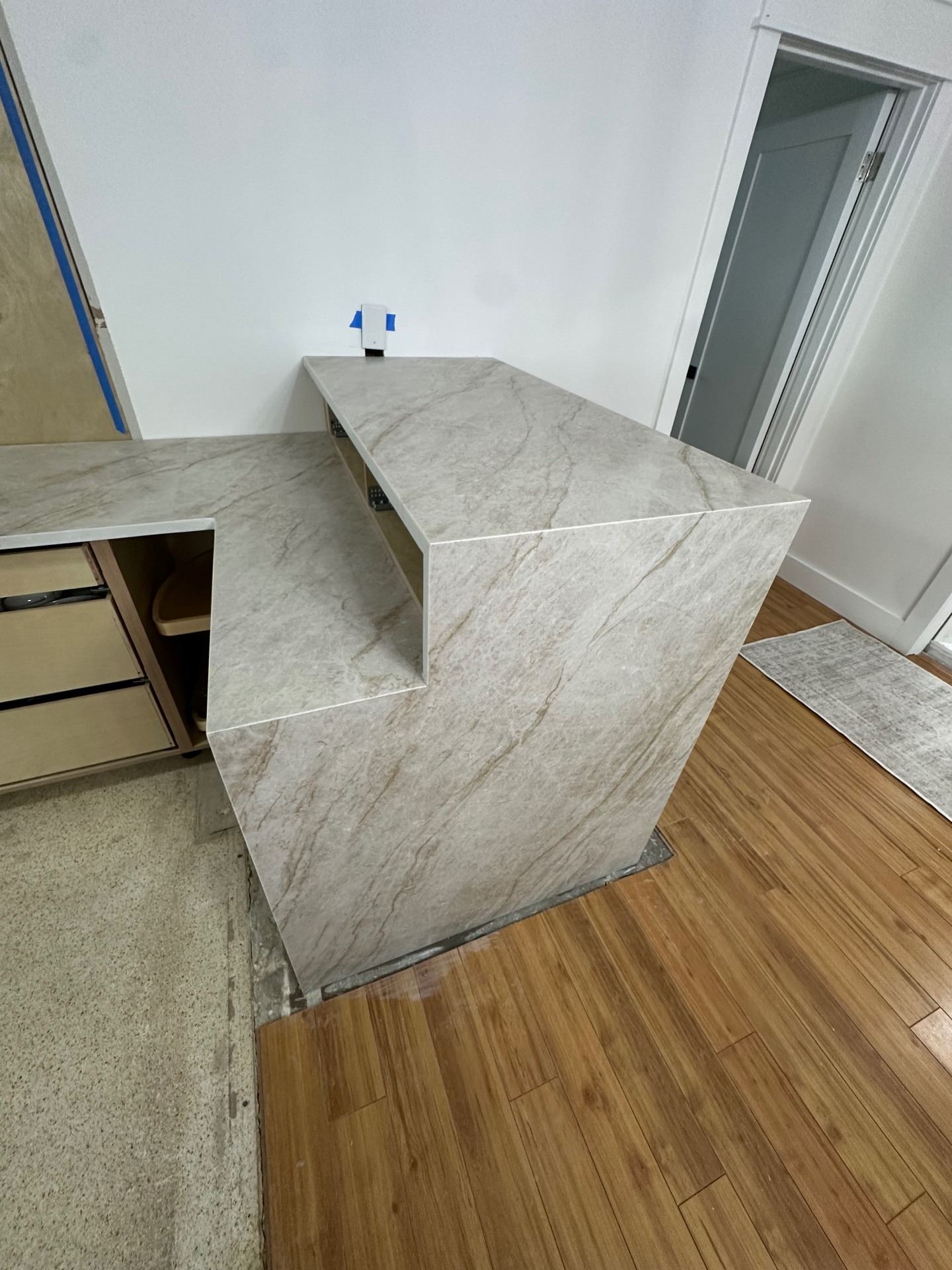 Quartzite countertop sample